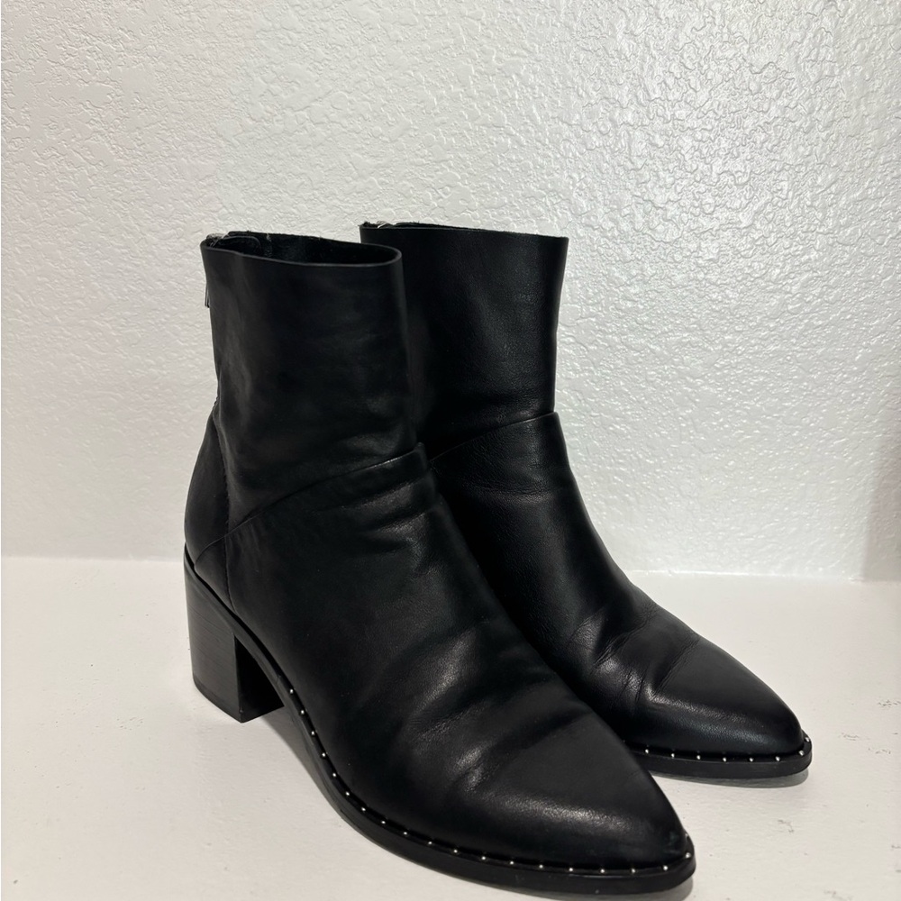 Treasure & Bond Black Ankle Booties